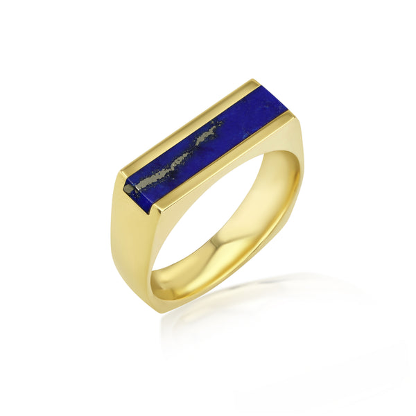 Men's Bar Inlay Ring