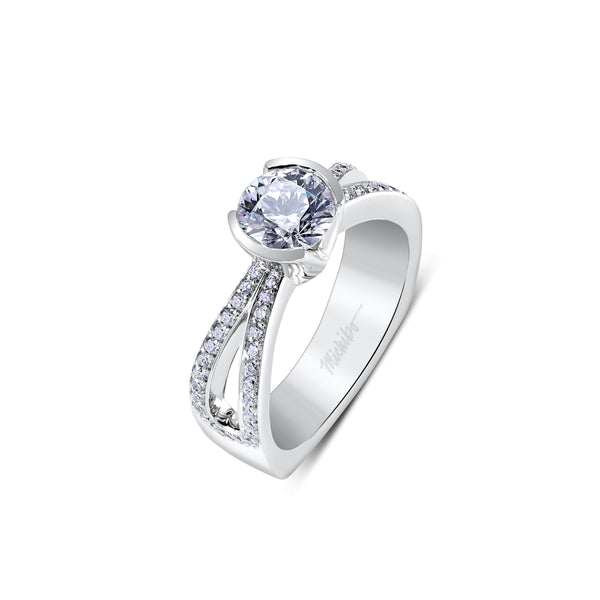 White Gold Engagement Ring