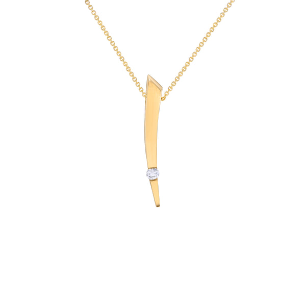 Gold Diamond Pendant